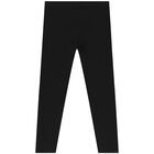 Girls White & Black Top & Leggings Set, 1, hi-res